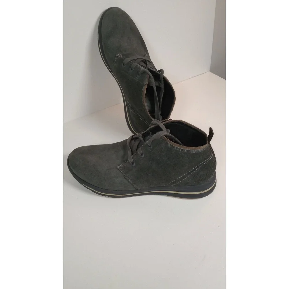Skechers Mens Dorin Marcin Relaxed Fit Chukka Boot 10.5 Gray Suede 64819